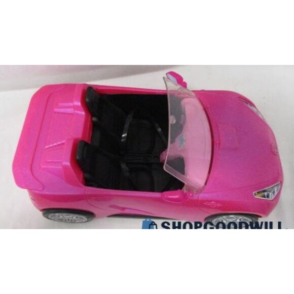 Barbie Glam Convertible Car Pink Shine Two Seats Vehicle Mattel Girls - Picture 3 of 7